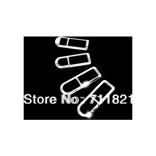 Chrome Interior Handle Surround Bezel For VW Golf MK4