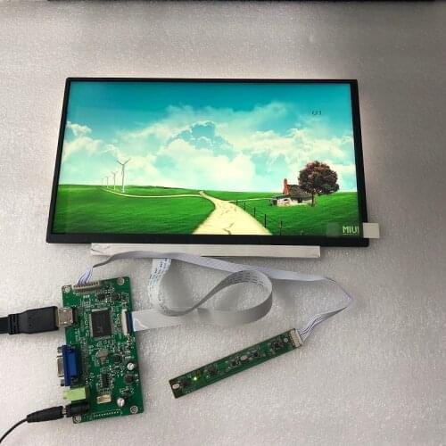 11.6-inch HD IPS1920x1080 EDP 1080 LCD display matrix monitor with HDMI VGA audio LCD controller board module for Raspberry Pi W