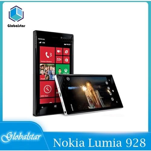 Nokia Lumia 928 Refurbished Unlocked Original Lumia 928 Dual Core 1.5GHz 32GB 8.7MP NFC 3G Unlocked Cell phone Free shipping