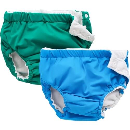 New Baby Diapers For Children Swimsuit Reusable Diaper Panties Nappies Training Pants Swimwear for Shorts Childrens Swim Trunks