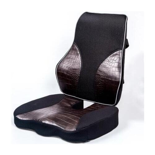 Memory Foam Office Chair Cushion Orthopedic Pillow Coccyx Support Back Pillow Hip Hemorrhoid Seat Cushion Car Pillows Seat Sets