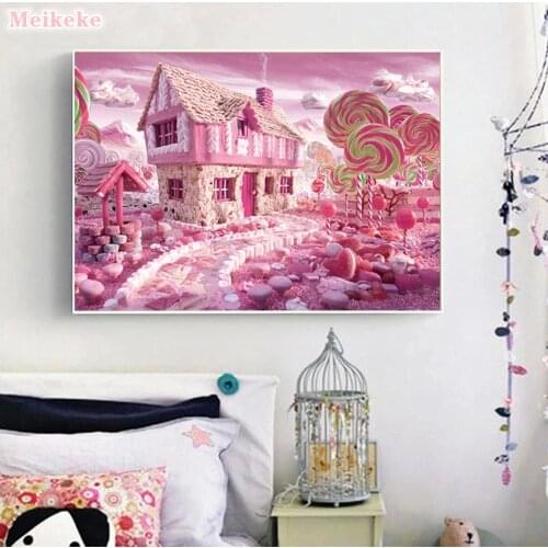 Landscape new 5d art diy Cross stitch embroidery set Diamond painting kit stickers mosaic full drill square rhinestones special