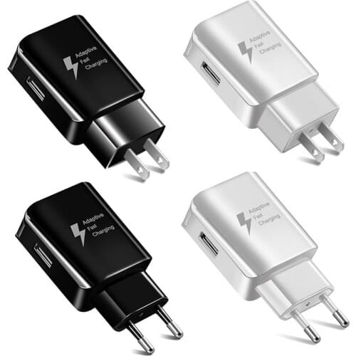 USB Charger Quick Charge 2.0 Fast Charger QC2.0 Wall USB Adapter for Power Bank Portable Mobile Phone Charger EU/US plug FS