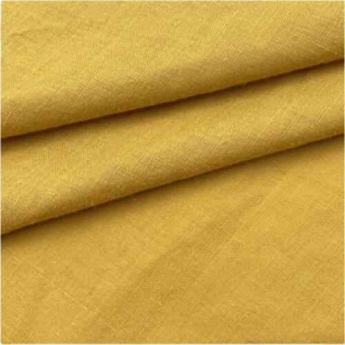 Width 55'' Solid Color High Grade Thin Breathable Comfortable Ramie Fabric By The Yard For Dress Pants Shirt Material