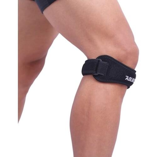 1 Pcs Professional Adjustable Knee Protector Tendon Support Strap Band Knee Support Brace Pads fitness Outdoor Sports unisex