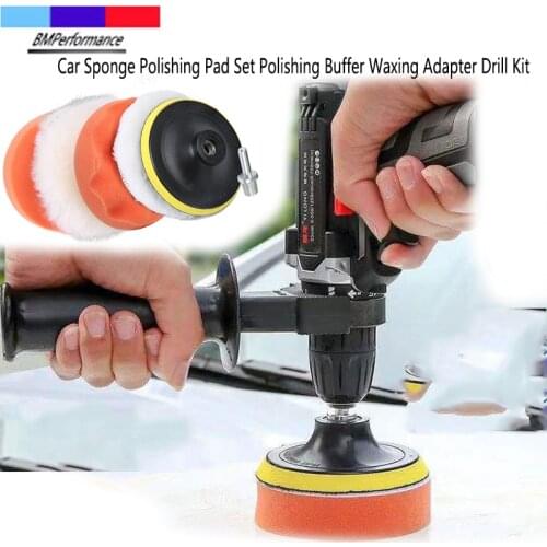 3 4 inch Car Polisher Polishing Buffing Sponge Pad Kit For Bmw X5 E70 X6 E71 E72 G20 G30 G31 G38 G15 G32 G11 G12 G01 G02 G05 G06