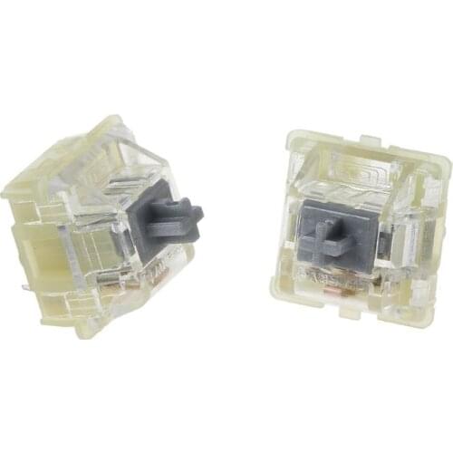 B2EF 2Pcs Original Cherry MX RGB Silent Silver Switch 3Pin Speed Silver Silent Switch For Mechanical Keyboard