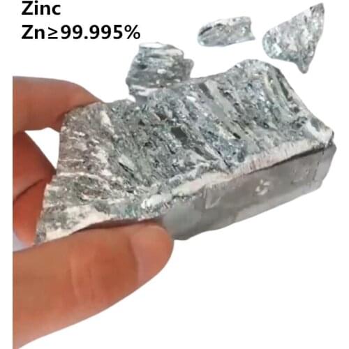 Zinc Ingot Zn Metal Block Purity 99.995% Free Shipping