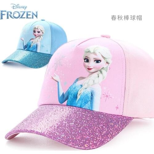 2021Hot Frozen Elsa Anna Olaf toy Hat kids cap Doll birthday Christmas gift children doll for age 3-9 years kids toy