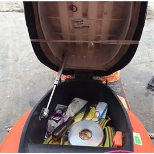 Silver Seat Lift Support Shock Strut Damper Kit For Motorcycle Scooter ATV