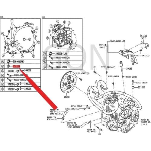 T-type oil seal (for input shaft) 2006-Toy ota CAM RYS AIA VAL ONH ARR IER KLU GER HV crankshaft oil seal crankshaft oil seal