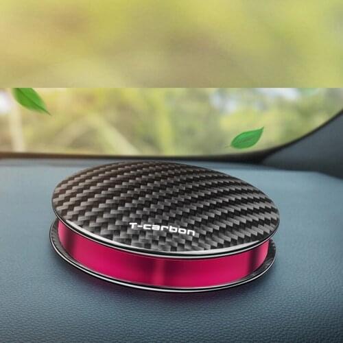 Carbon fiber Metal Car Smell Air Freshener Car Vent Scent Diffuser Perfume For Car Accessories Interior Auto