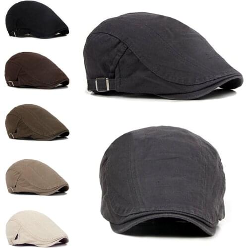 Mens Newsboy Gatsby Cap Ivy Hat Golf Driving Flat Cabbies Beret Driver Hats AU