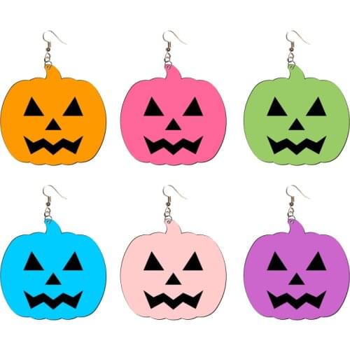 New Halloween Pumpkin earrings Wooden die Scrapbooking C3068 Cutting Dies