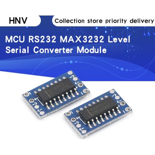 10pcs/lot mini RS232 MAX3232 Levels to TTL level converter board serial converter board Dropshipping