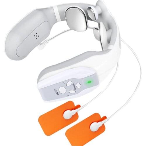 EMS Smart Electric Neck and Shoulder Massager Pain Relief Tool Health Care Relaxation Cervical Vertebra Physiotherapy Massage