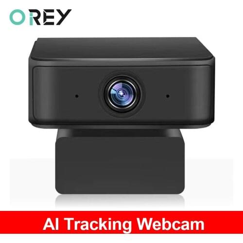 Auto Tracking Webcam 1080P Full HD Web Camera With Microphone USB Web Cam For PC Computer Laptop Online Conference Mini Camera