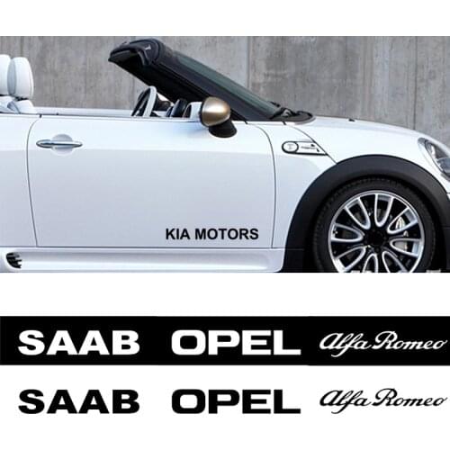 High-quality Car Logo Decal Car Windscreen Sticker Rear Window Bumper Decal Car Vinyl sticker for Mitsubishi Ford Seat Toyota