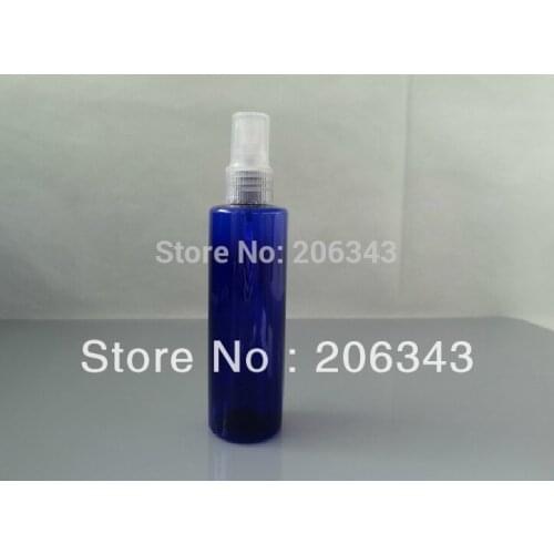 100ml blue transparent spray bottle or lotion bottle or toilet water bottle