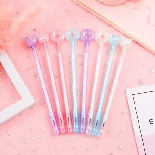 36pcs/set Crack Stars Pig Gel Pen Cute Stationery Student Office Gel Pen Birthday Gift Wedding Gift Wholesale Factory Wholesale