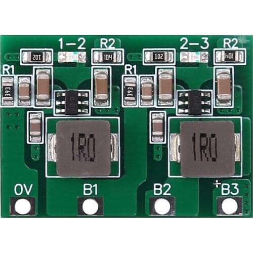 3S 1300MA Equalizer Balancer 18650 Lithium Lifepo4 Battery Protection Board BMS PCB Board Energy Transfer Board