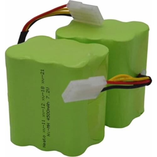 2pcs 7.2v 4500mAh battery pack for Neato XV-21 XV-11 XV-14 XV-15 robot vacuum cleaner parts neato xv battery signature pro