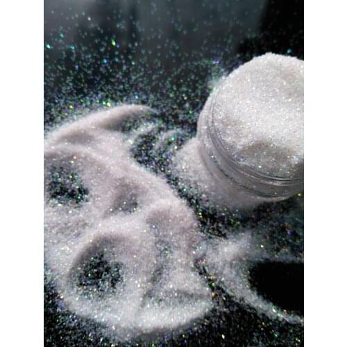 5g Pot Holo Ultra Fine Glitter .008 -FINE GLITTER DUST BLING SPARKLY SNOW WHITE NAIL ART 4 GEL/NATURAL/ACRYLIC #42