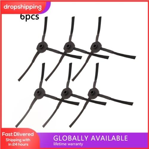 6Pcs Side Brush For Polaris PVCR 0726W 0826 Robotic Vacuum Cleaner Spare Parts Robotic Vacuum Cleaner Accessories For Home