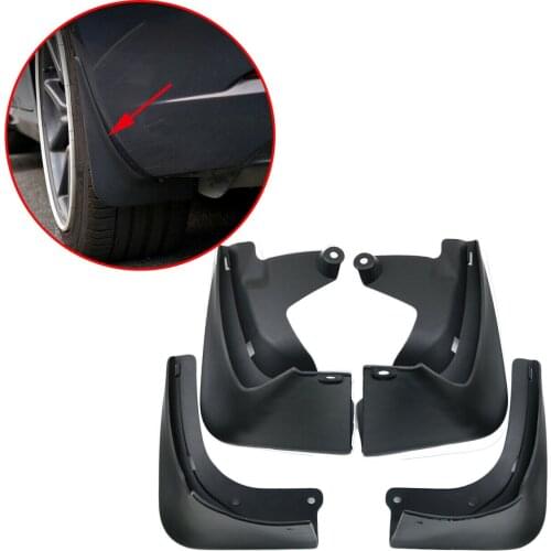 F+R Splash Guard Mud Flaps Fender Fit For Tesla Model 3 2018 2019 Mudflaps Mudguard Car Protector Accessories