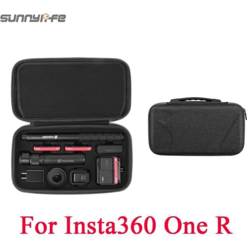 Insta360 One R Portable Bag Storage Case for Insta 360 One R Camera Lens Selfie Stick Battery Charger Diving Case Bullet Time
