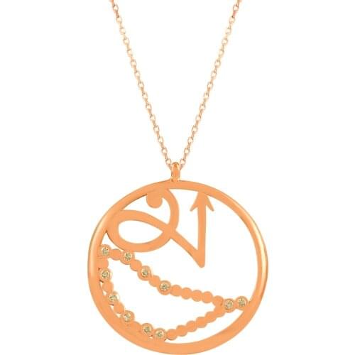 Capricorn Necklace Capricorn Zodiac Sign Horoscope Neckle 925 Sterling Silver Dainty Boho Rose Gold Star Sign Cz Diamond New