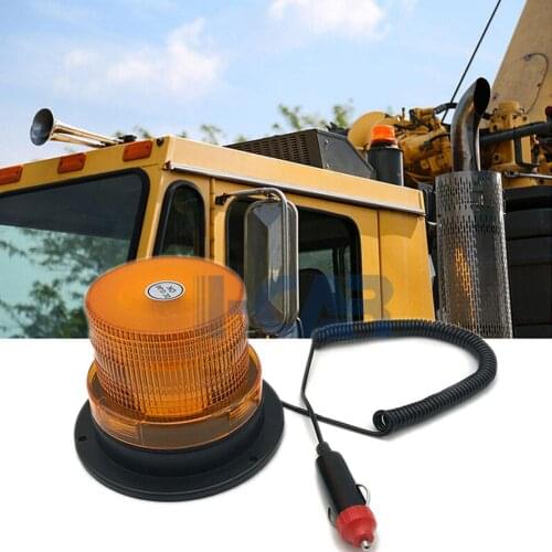 Red Yellow Blue LED Car Roof Strobe Light Beacon Flashing Warning Light Police Vehicle Truck Emergency Signal Lamp 12V/24V