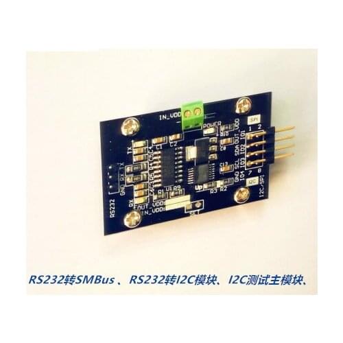 RS232 to SMBus/ RS232 to I2C module SMBus PMbus module, I2C test module (main) I2C serial port module Temperature sensor