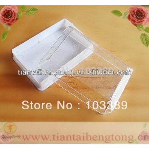 Fancy transparent plastic rosary box,gift box for 6mm bead rosary