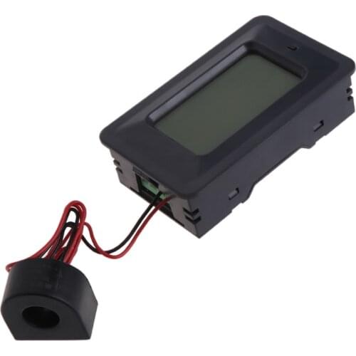2021 New 20/100A AC LCD Digital Panel Power Watt Meter Monitor Voltage KWh Voltmeter Ammeter