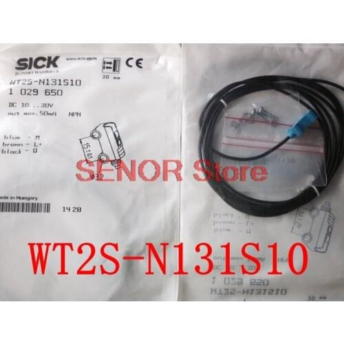 New original mini photoelectric switch WT2S-N131S10 article number 1029650