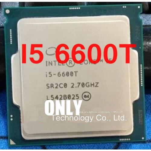 Intel Celeron Processor I5 6600T LGA1151 14 nanometers Quad-Core 100% working properly Desktop Processor