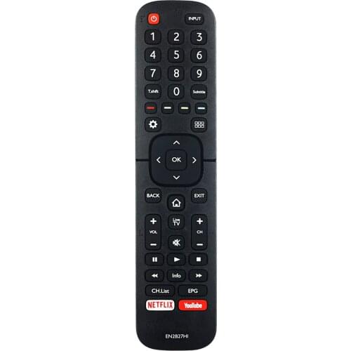 Remote Control EN2B27HI for Hisense Hilife Lcd Smart TV With Netflix Youtube Controller
