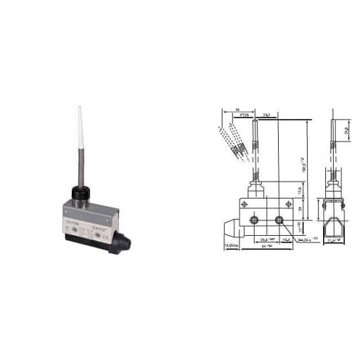 Top Quality Original CNTD CZ-7166 Micro Switch/Limit Switch Outer shell covered with intensive plastic/Water-proof/Oil-proof