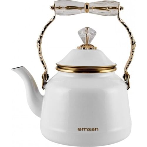 Titanium heat resistant glass teapot incision based stainless steel tea infuser filter kettle Turkish made 2021 Style