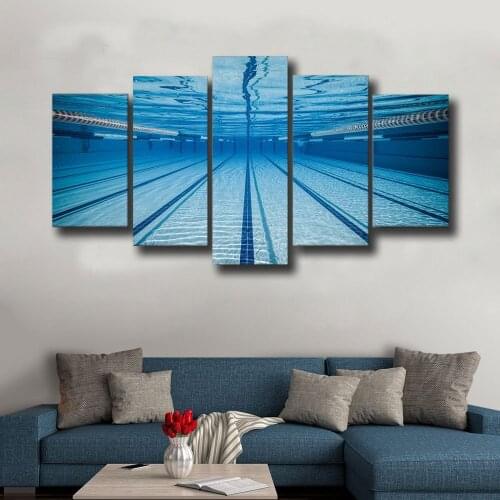 5 Pieces Wall Art Canvas Painting Science Fiction Cartoon Movie Poster For Home Decoration Modern Living Room Framework