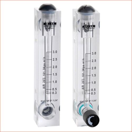 LZM-15(0.3-3m3/h)panel type with control valve flowmeter(flow meter) lzm15 panel/Oxygen flowmeters Tools Measurement Analysis