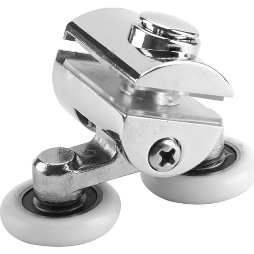 Shower Door Wheels 23mm Shower Door Rollers 4pcs (2 top+2 buttom)