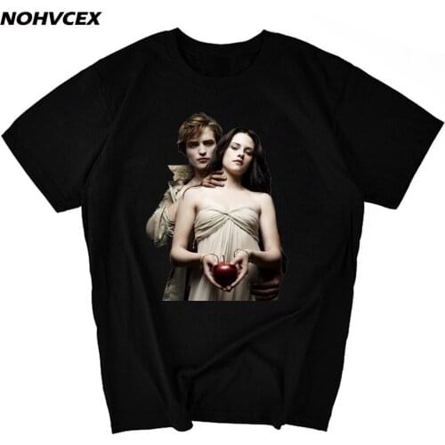 Men T-Shirt Robert Pattinson Funny Pure Cotton Tee Short Sleeve Round Collar Clothing Summer