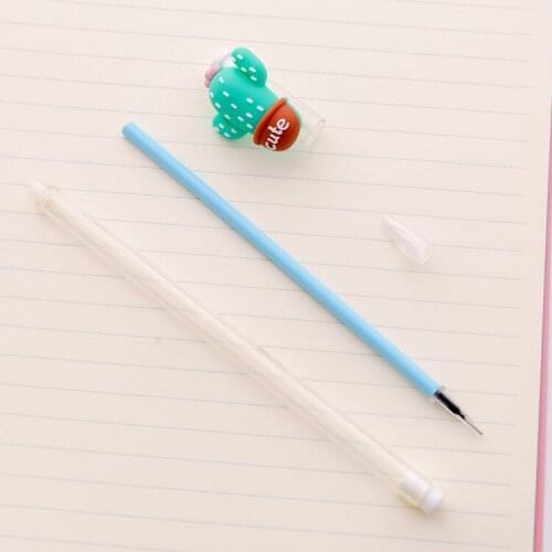 24 pcs Cute creative vegetable styling gel pen student with black Office supplies kawaii school supplies materiais escolares