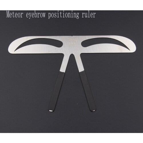 Korean semi-permanent three-point positioning balance ruler thrush artifact eyebrow ruler eyebrow measuring eyebrow tattoo suppl