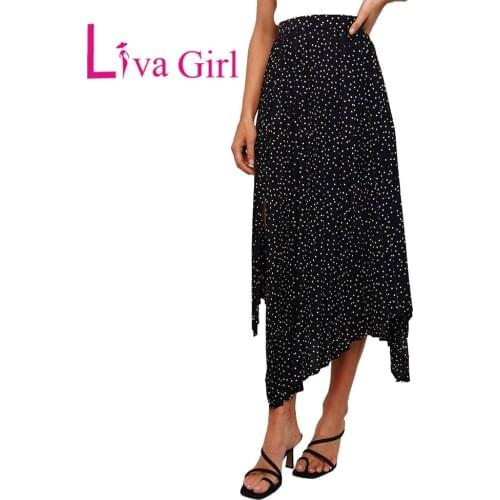 Liva girl Asymmetrical Skirts