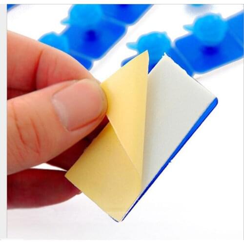 Magnetic soft yarn mosquito curtain nailless glue buckle stainless steel door nails do not hurt the door