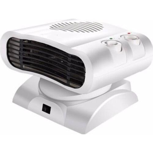 Air conditioner home heater mini shaking head small air conditioner cooling fan office miniature heater