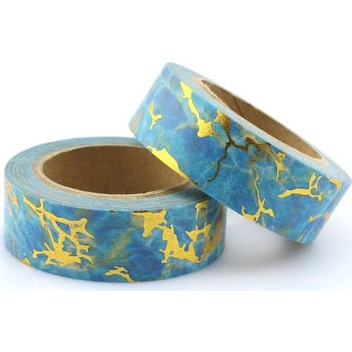 New Foil Washi Tape Japanese 10meter Kawaii Scrapbooking Tools Masking Tape Christmas Photo Album Diy Decorative Tapes